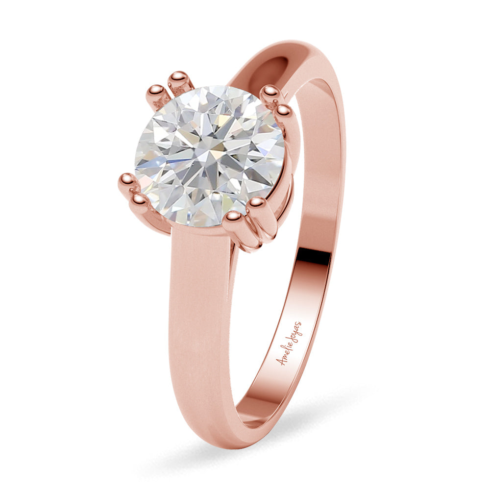 ANILLO DE COMPROMISO CON DIAMANTE DE LABORATORIO – Amelie Joyas