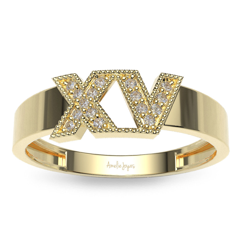 ANILLO DE XV AÑOS – Amelie Joyas - Main Image