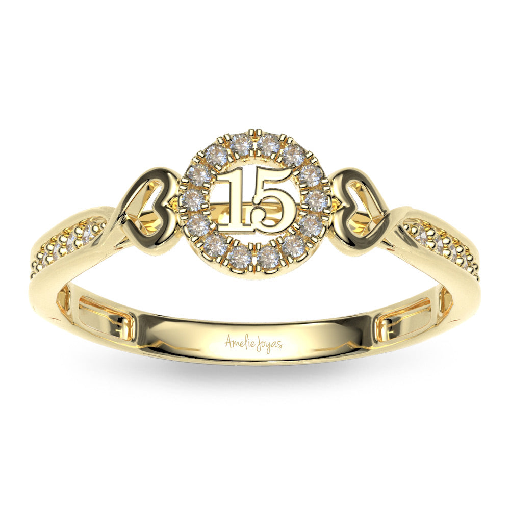 ANILLO DE XV AÑOS – Amelie Joyas - Main Image